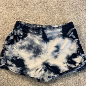 GAP Girls Navy and White Athletic Shorts